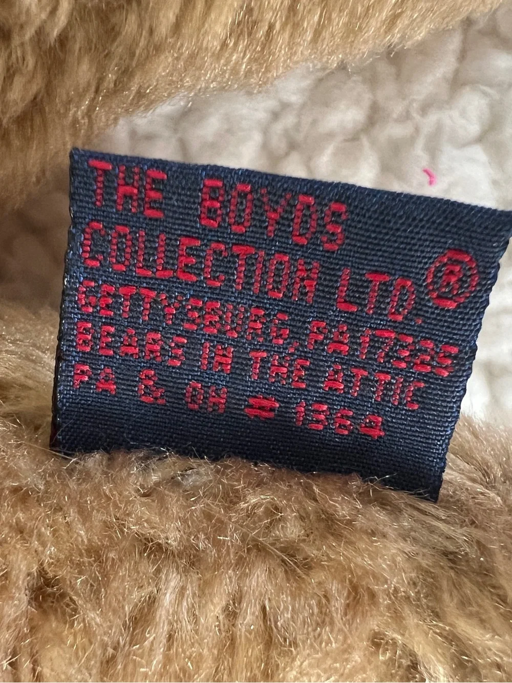 Vintage Boyds Bears, Halloween, Archive Collection, knit, pumpkin, 1990s